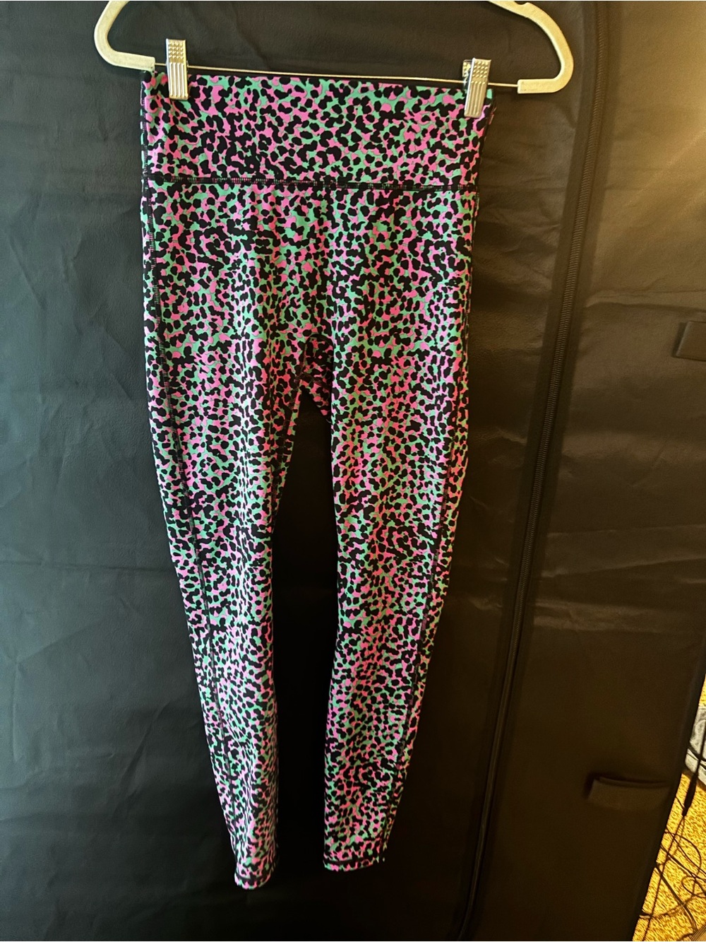 Fabletics Motion 365 Colorful Leopard Leggings - Picture 2 of 9
